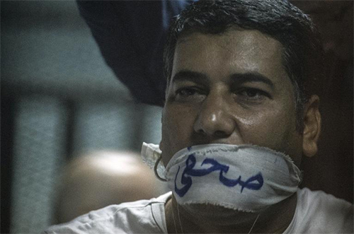 L'Egyptien Ibrahim al-Darawi - © Photo : AFP