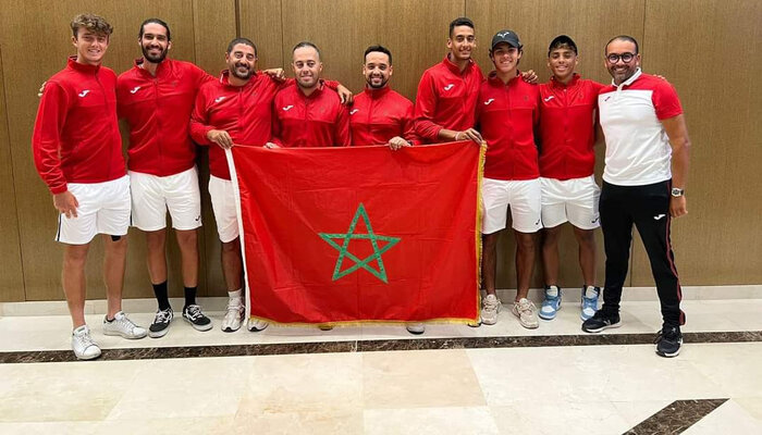 Coupe Davis   le Maroc face     l   Alg  rie  la Namibie et le Kenya