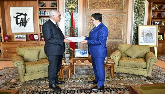 Le ministre alg  rien  de la Justice arrive au Maroc porteur d une invitation au Sommet Arabe