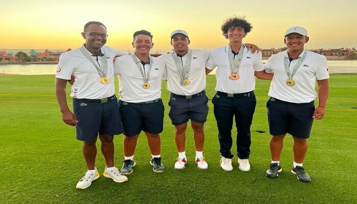L   quipe du Maroc remporte le titre du All Africa Golf Championship 2022 en Egypte